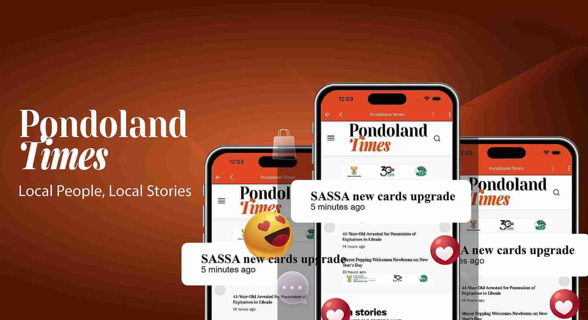 Experience local news like never before with the new Pondoland Times app, now available on the Google Play Store. Get instant access to SASSA updates, NSFAS alerts, job opportunities, tenders, and breaking news — all in one easy-to-use app built for the Eastern Cape. Whether you're in Bizana, Lusikisiki, or anywhere in Mpondoland, the news now comes straight to your phone. Download now on Android — iOS version coming soon!